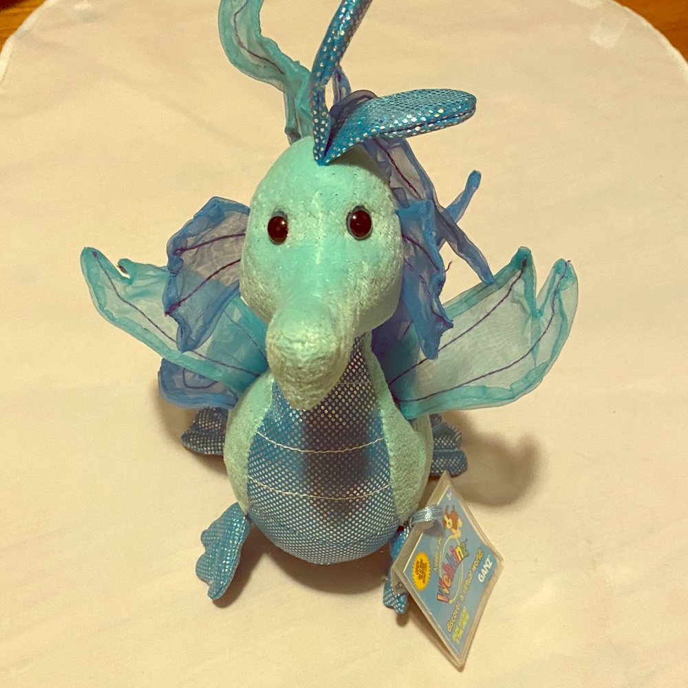 GANZ Webkinz Splash Dragon *NWT* RARE